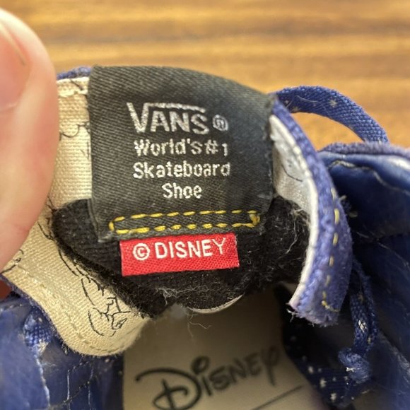 Disney x Vans Sk8-Hi Sorcerers Apprentice Mickey Mouse Fantasia Womens Size 8 - Picture 8 of 8